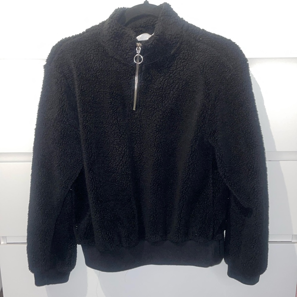 Fuzzy Half Zip